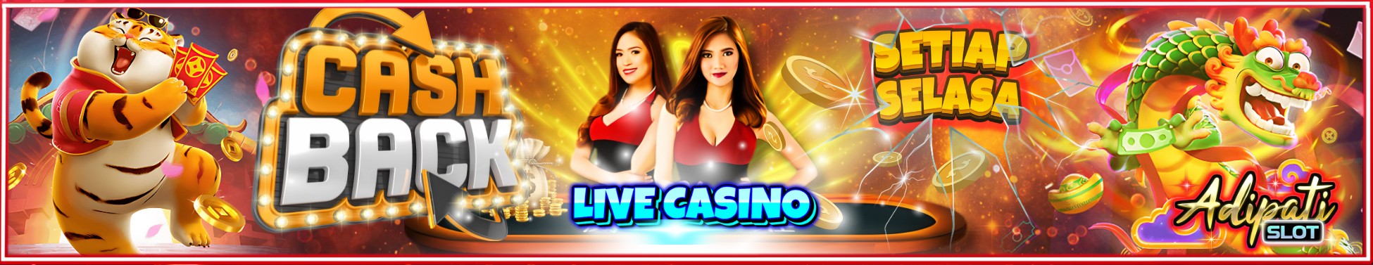 Bonus mingguan Live Casino